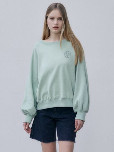 Boat-neck Volume Sweatshirt - LOEUVRE - Modalova