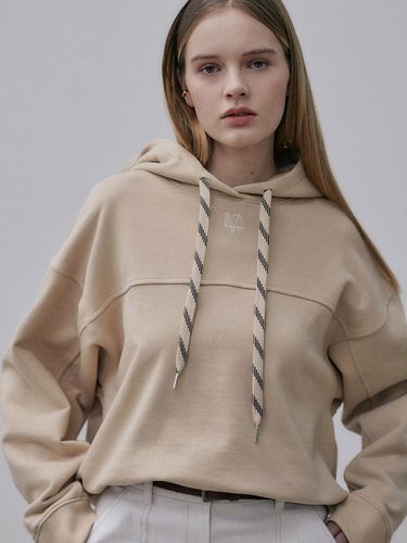 Embroidery Over Hoodie - LOEUVRE - Modalova