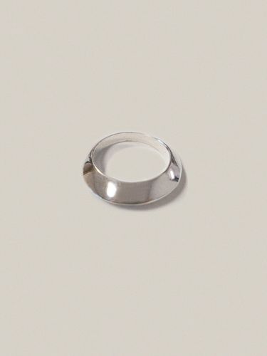 Crescent Silver Ring - partez - Modalova