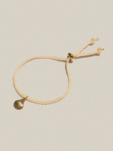 Shell Braid Bracelet_Cream - partez - Modalova