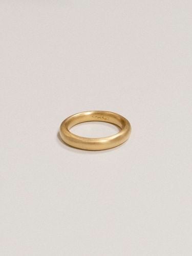 Signature O Ring_Matte Gold - partez - Modalova