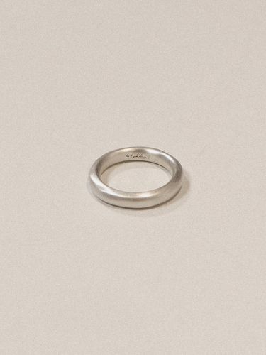 Signature O Ring_Matte Silver - partez - Modalova