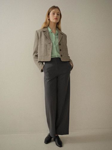 Straight Fit Slacks - on&on - Modalova