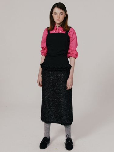 Della Spangle Tweed Skirt - VOCAVACA - Modalova