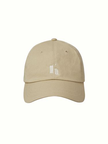 Cotton Twill Logo Embroidered Ball Cap_ - KUME - Modalova