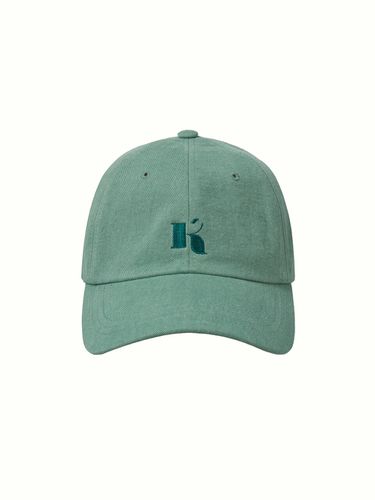 Cotton Twill Logo Embroidered Ball Cap_ - KUME - Modalova