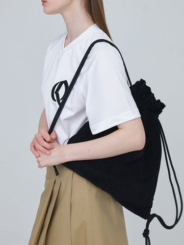 Corduroy String Backpack _ Black - Qduroy - Modalova