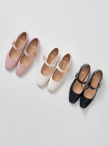 Angled Mary Janes Flats (3 Colors) - Hailey - Modalova