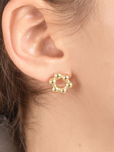 Round Flower Earrings - HAS - Modalova