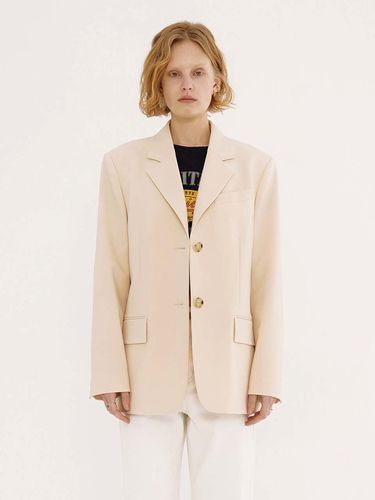 Over Fit Jacket_Light Yellow - RAIVE - Modalova