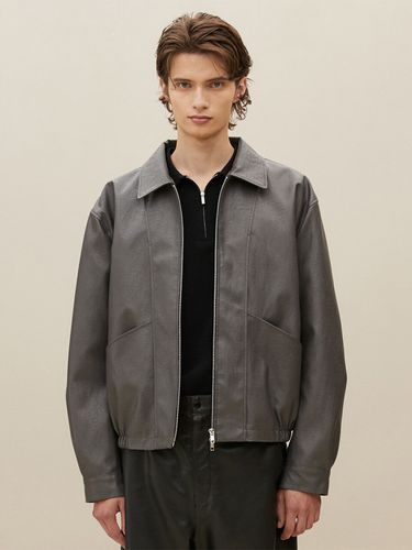 Oversized Blouson_Gray - SPERONE - Modalova