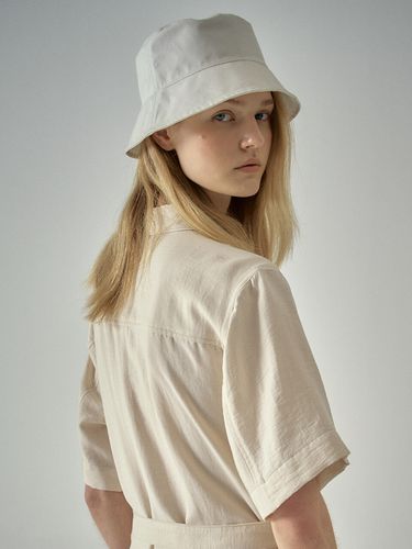 Facade Cotton Bucket Hat - FACADE PATTERN - Modalova