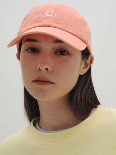 Logo Pigment Ball Cap _ Orange - CLOVE - Modalova