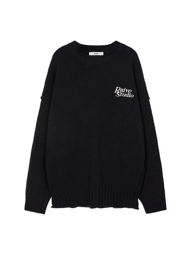 Small Logo Knit_Black - RAIVE - Modalova