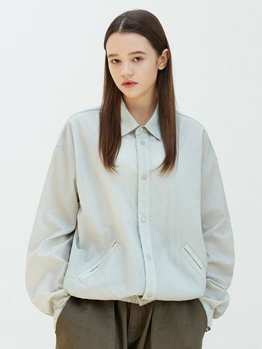 Solid Snap Blouson Jacket_3 Colors - MINIMAL PROJECT - Modalova