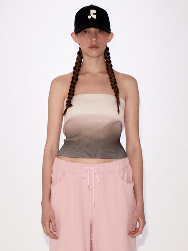 Gradation Bandeau Knit Top Pink - Rest&Recreation - Modalova