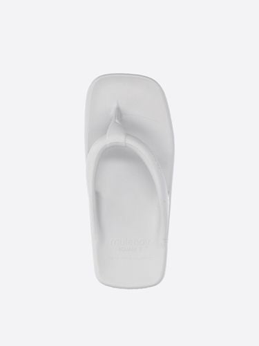 Square Z Flip Flops - Light Gray - MULEBOY - Modalova