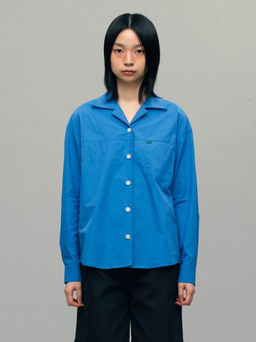 Margo Cotton Shirt _ Blue - sienne - Modalova