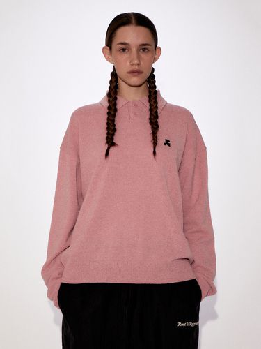 RR Oversized Polo Top Pink - Rest&Recreation - Modalova