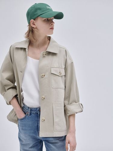 Field Shirt Jacket_Cream - NILBY P - Modalova