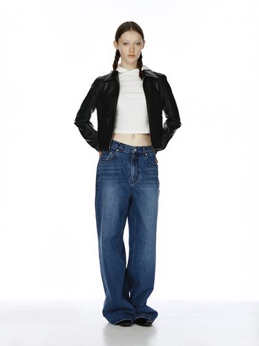 Maxi Denim Pants_Deep Blue - Burmula - Modalova