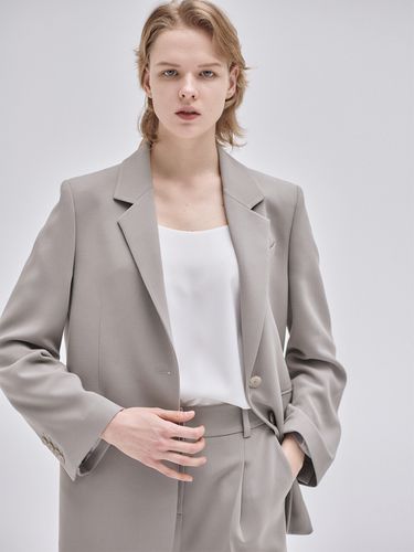 Suit Jacket_Greige - NILBY P - Modalova