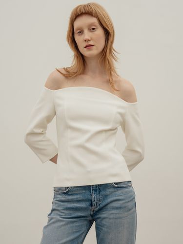 Wave Neck Blouse Top - REFINED902 - Modalova