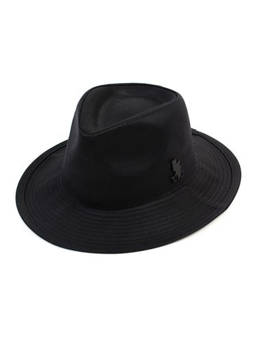 Crack Fedora Hat - Black - Universal chemistry - Modalova