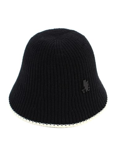 Edge Line Knit Bucket Hat - Black - Universal chemistry - Modalova