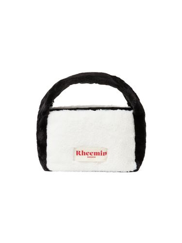 Fur Mini Nugget Tote Bag_White - RHEEMIN - Modalova