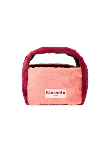 Fur Mini Nugget Tote Bag_Pink Plum - RHEEMIN - Modalova