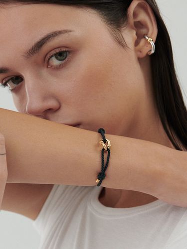 Erite23 Change String Bracelet_Khaki Black - hyeres-lor - Modalova