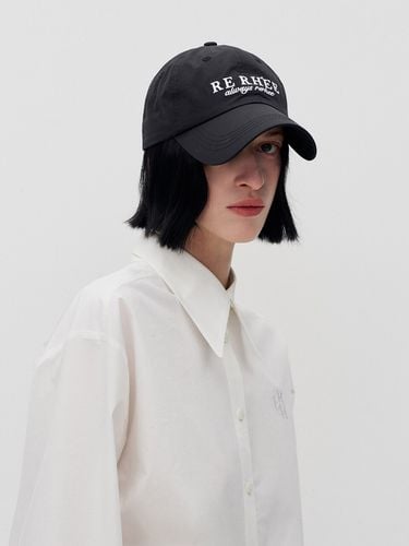 Logo Embroidered Baseball Cap_Black - RE RHEE - Modalova