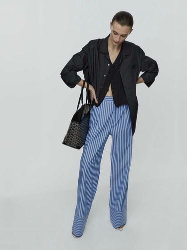 PJ Style Stripe Pants_Blue - L’H.A.S - Modalova