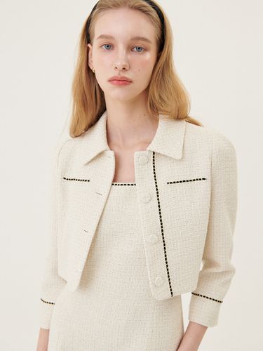 Tweed Short Jacket - ouel - Modalova