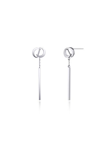 DAL Silver Earrings K1742 - STONEHENgE - Modalova