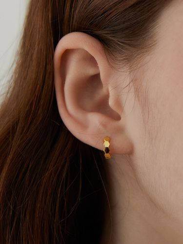 Wave Toy Hoop Earring - TATIANA - Modalova