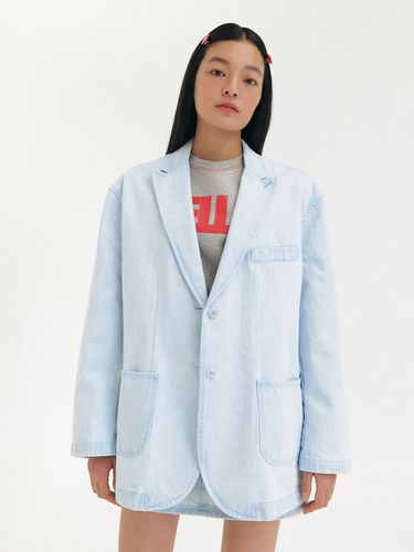 Code Denim Jacket_Light Blue - grove - Modalova