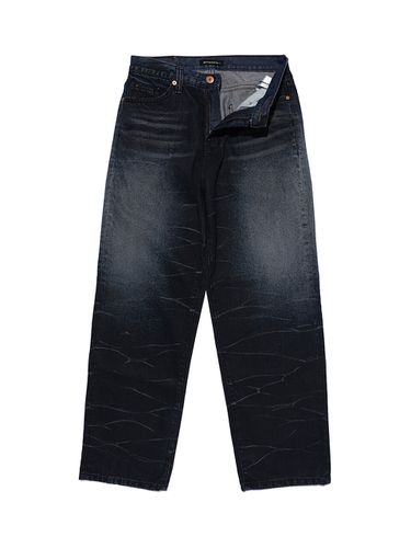 Scratch Washed Wide Denim Pants () - OTHERFITS - Modalova