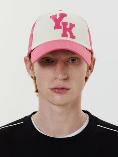 YK Applique Two Tone Ball Cap_Pink - WAIKEI - Modalova