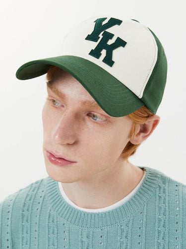 YK Applique Two Tone Ball Cap_Green - WAIKEI - Modalova