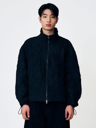 Crease Zip-Up Jacket_Black - Lagrange - Modalova