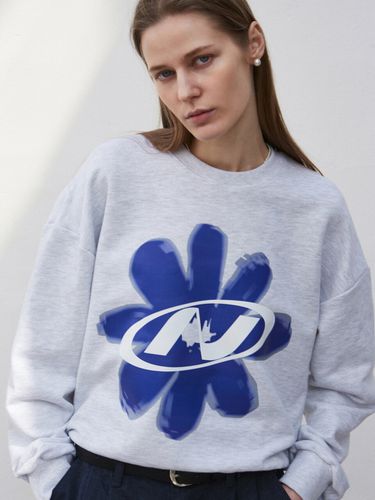 Neon Flower Sweatshirt_Purple - NICK&NICOLE - Modalova