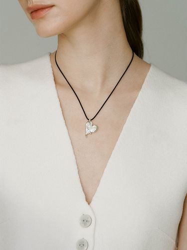 Melting Heart String Necklace_ - THE PART OF - Modalova