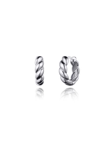 Silver One Touch Earrings U0111 - STONEHENgE - Modalova