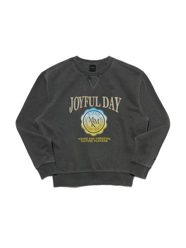 Joyful Graphic Pigment Sweatshirt - MARKM - Modalova