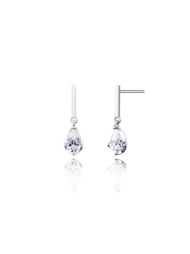 Silver Earrings F0452 - STONEHENgE - Modalova