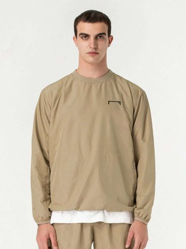 Air Through Long Sleeve Wind Pullover_Beige - GOALSTUDIO - Modalova