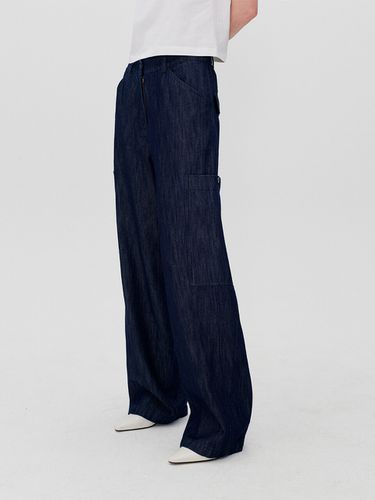 Denim Cargo Pants - RE RHEE - Modalova