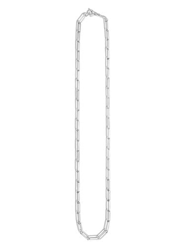 Primavera Clip Chain Necklace_Silver - OVT - Modalova